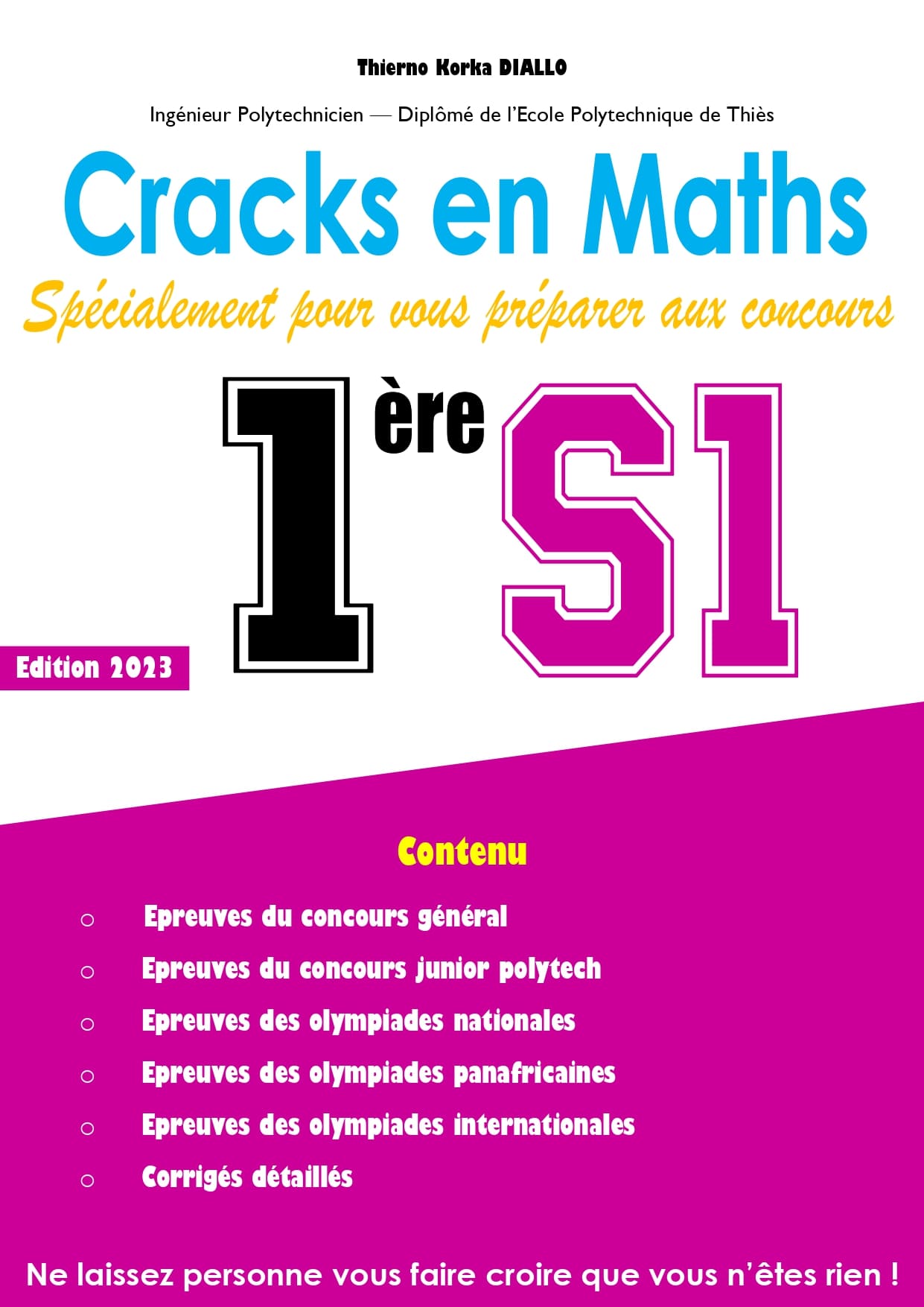 Fascicule Mathématiques - Seconde S1